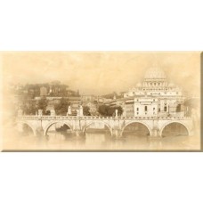 Декор 30x60 Рим 1 желтый
